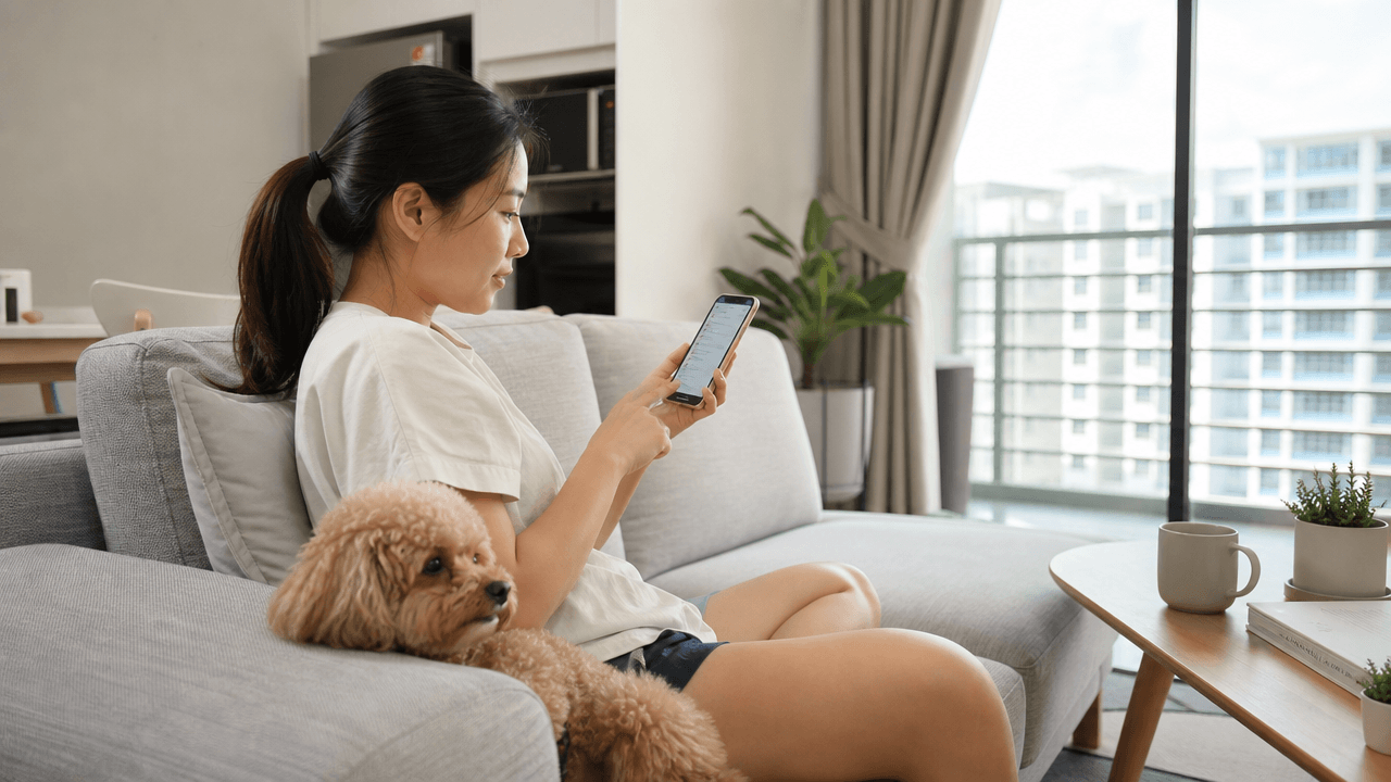 AVS pet licensing Singapore — completing the PALS application at home