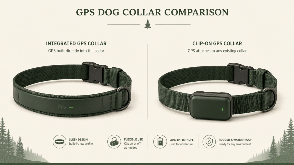  Fi vs Tractive real owner reviews: two GPS dog collar designs compared side by side